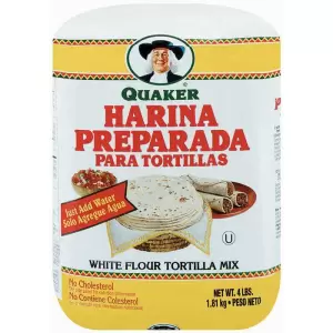 Quaker Harina Preparada Para Tortillas 4lb