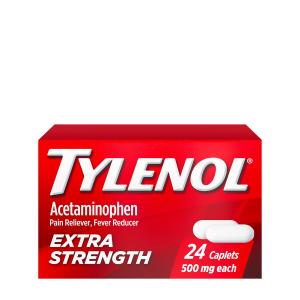 Tylenol 24 Tabletas 500 Mg. C/U